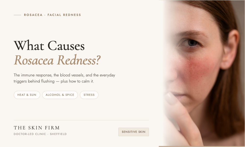 What Causes Rosacea Redness on the Face? Full Guide